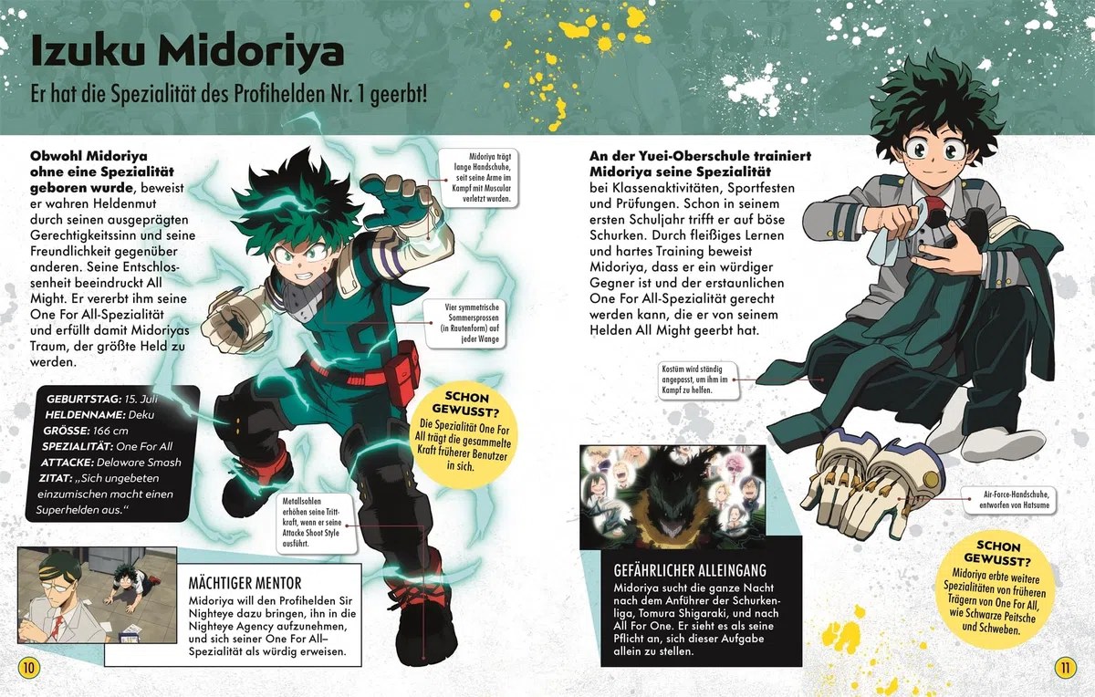 My Hero Academia Lexikon der Figuren: Über 100 MHA Charaktere im Porträt. Mit Original-Bildern aus der Anime-Serie