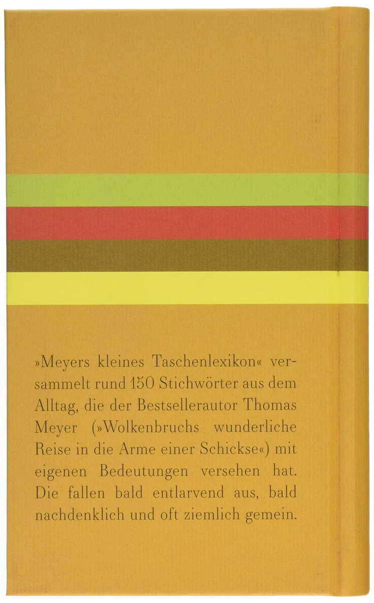 Meyers kleines Taschen lexikon: Rund 150 Stichwörter und ihre Bedeutungen