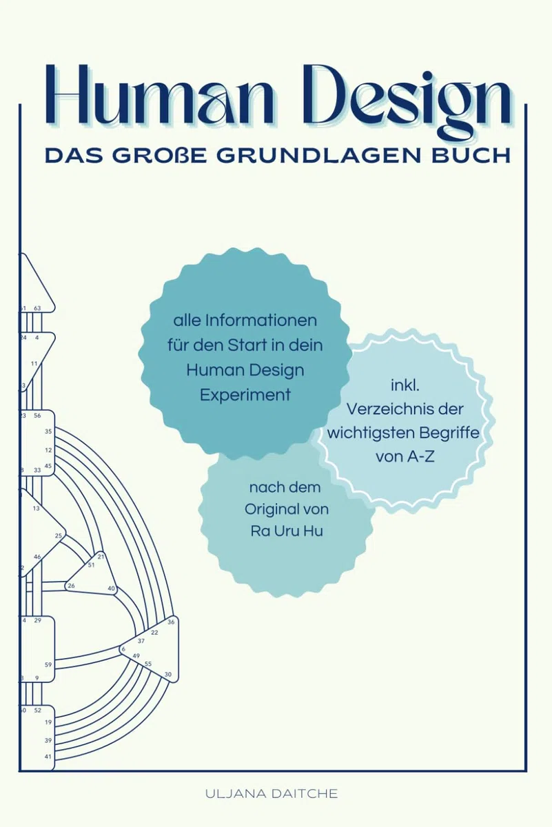 Grundlagen des Human Designs: das große Handbuch inkl. Verzeichnis der wichtigsten Begriffe im Human Design - für Anfänger und Fortgeschrittene