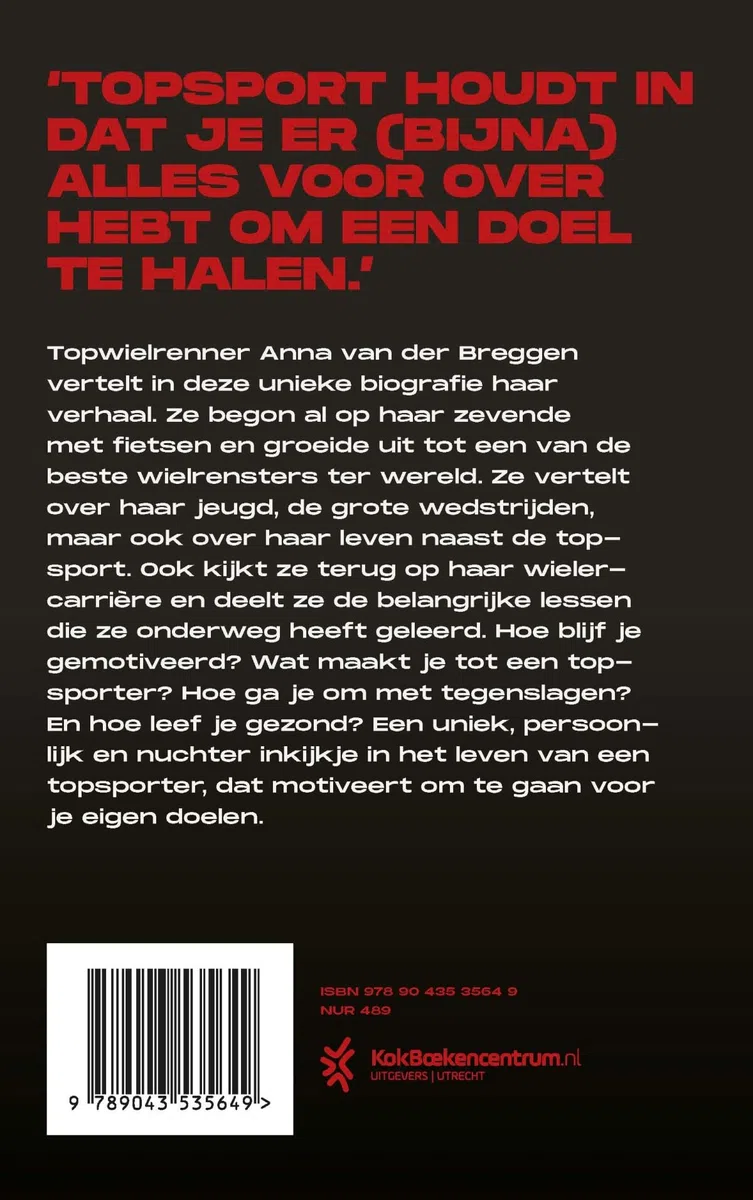 Anna: mijn leven achter het erepodium
