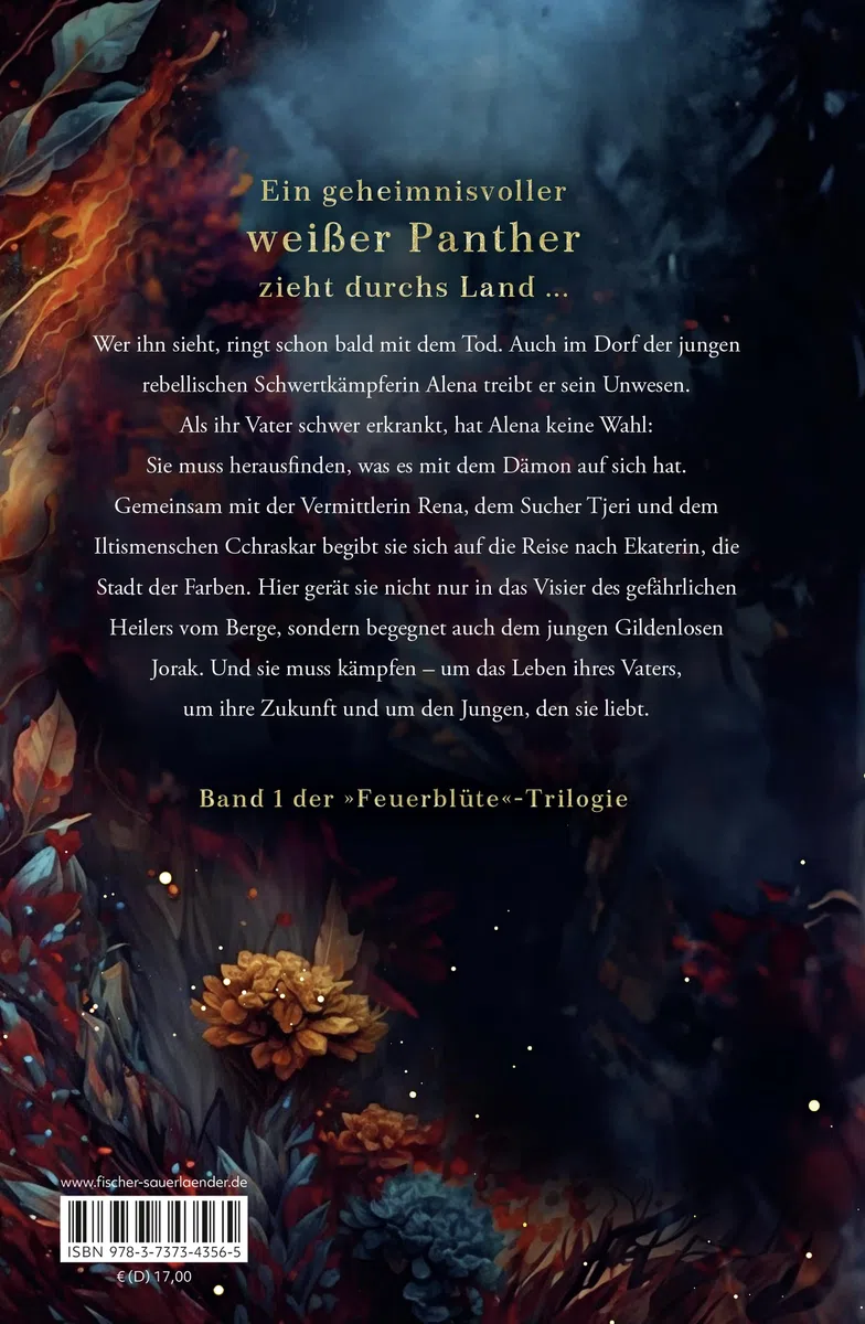 Feuerblüte – Tochter der Flammen: Auftakt einer phantastischen Trilogie ab 12 Jahre │ Jugendroman von Bestsellerautorin Katja Brandis für alle Fantasy-Fans
