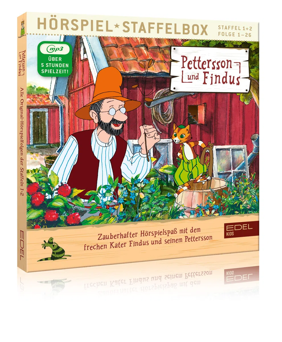 Pettersson und Findus - Staffelbox 1 + 2 (mp3-CD) - Das Original-Hörspiel zur TV-Serie: Das Original Hörspiel zur TV-Serie Staffel 1+2