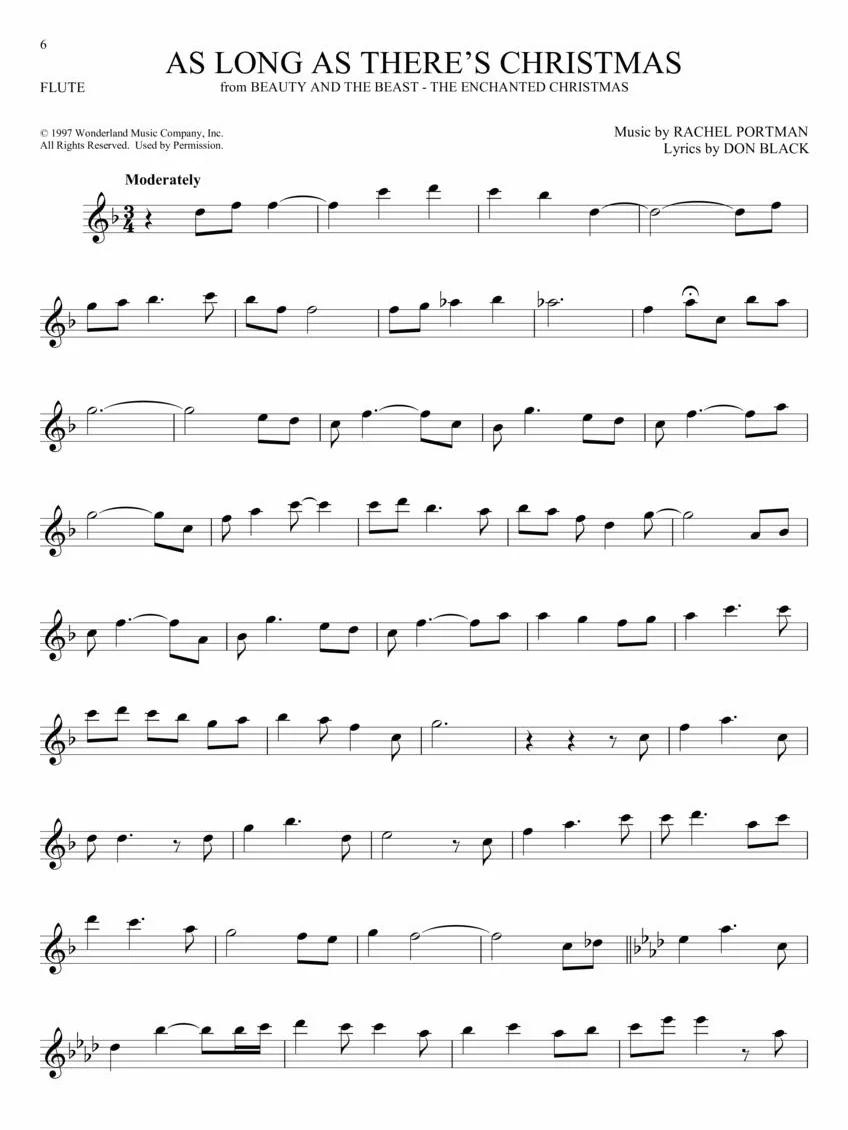 101 Christmas Songs: Flute | Weihnachtslieder Flötennoten | Notenbuch mit festlichen Klassikern für Anfänger und Fortgeschrittene | Songbook mit Stille Nacht, Jingle Bells, White Christmas: For Flute