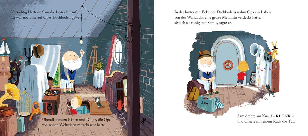 Opas Insel: Tröstendes Kinderbuch zum Umgang mit Verlust und Trauer