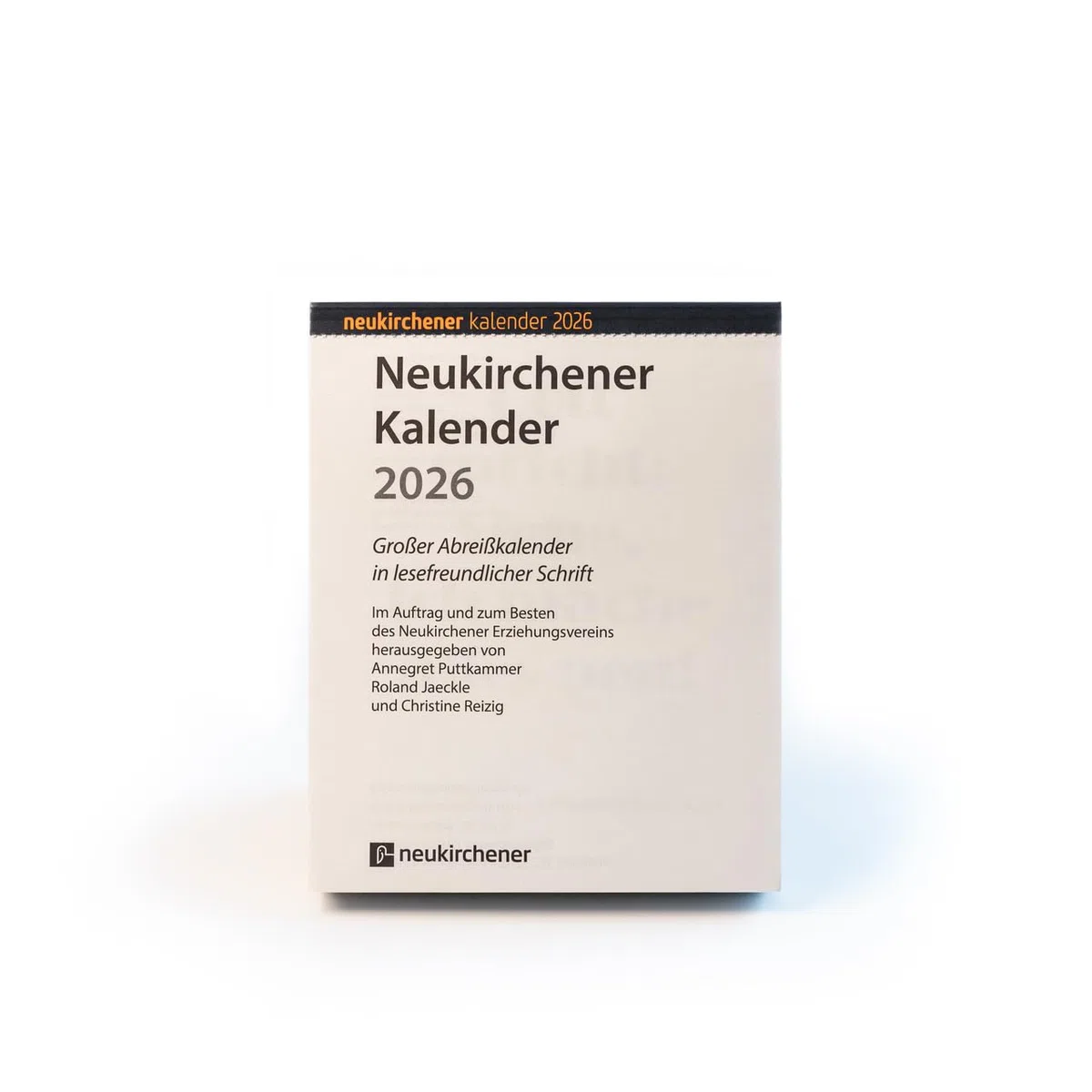 Neukirchener Kalender 2026 - Großer Abreißkalender in lesefreundlicher Schrift