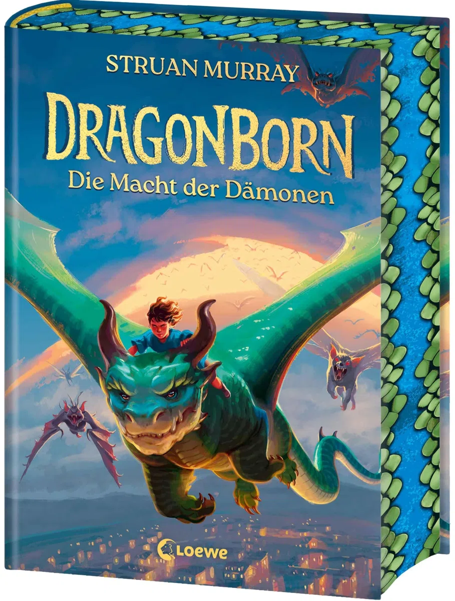 Dragonborn (Band 2) - Die Macht der Dämonen: Packende Fortsetzung der actionreichen Drachen-Fantasy ab 12 Jahren - Mit edlem Farbschnitt in der 1. Auflage