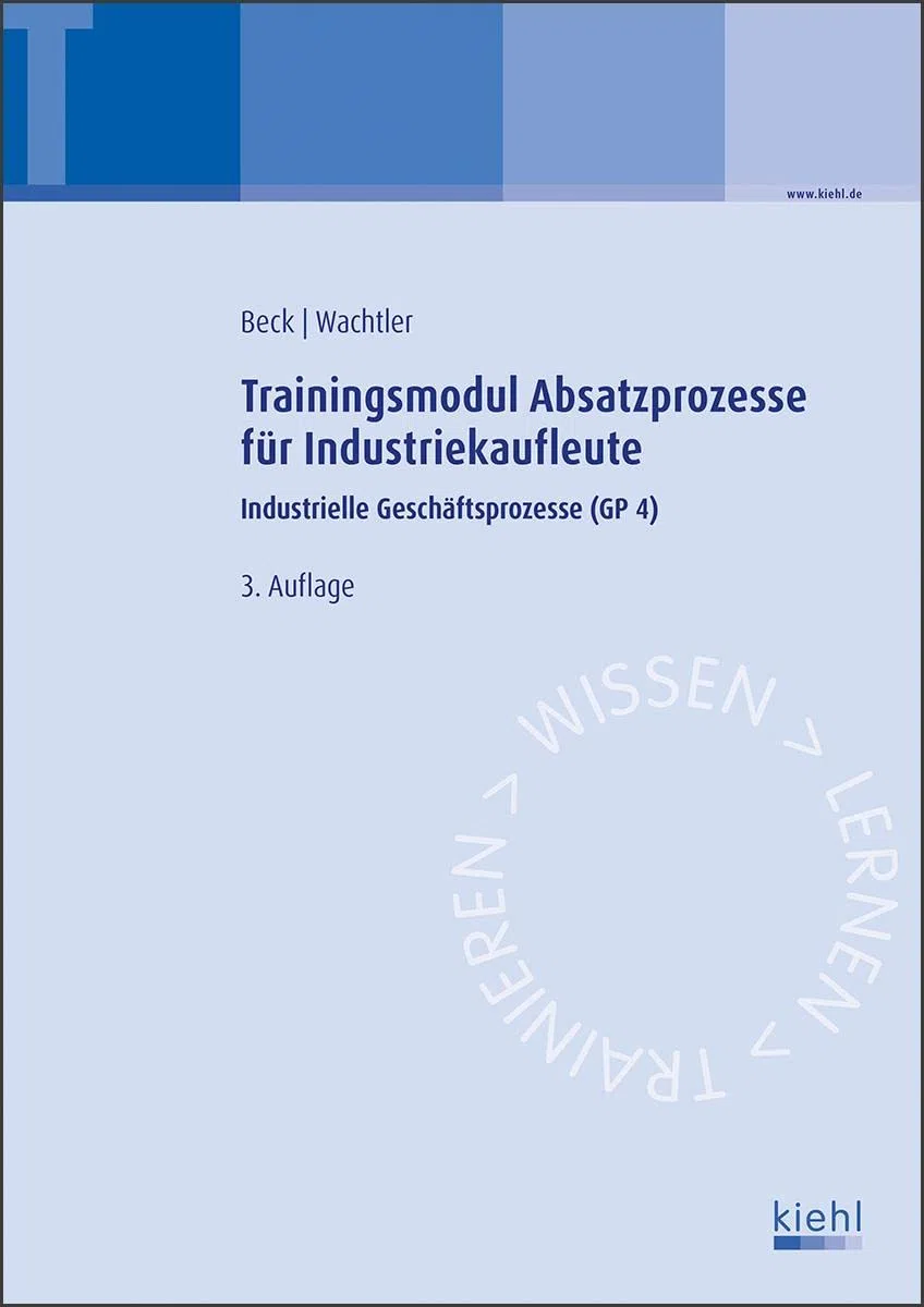 Trainingsmodul Absatzprozesse für Industriekaufleute: Industrielle Geschäftsprozesse (GP 4)