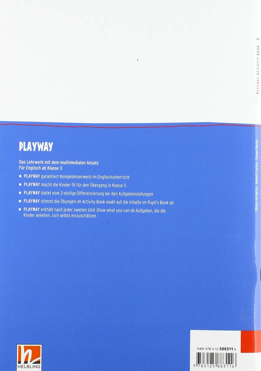 Playway 3. Ab Klasse 3: Activity Book mit Lernsoftware online: Activity Book mit Lernsoftware online Klasse 3