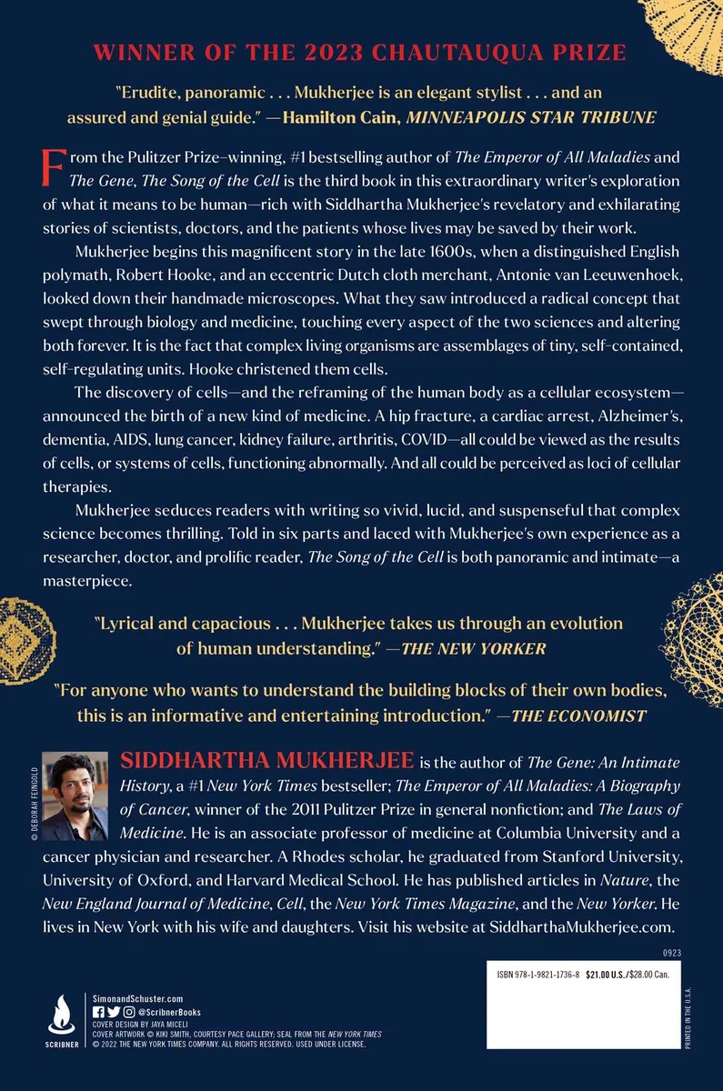 The Song of the Cell: An Exploration of Medicine and the New Human