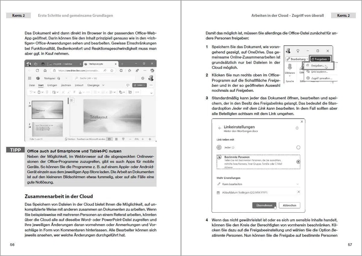 Office 2024 und Microsoft 365 - Das Praxishandbuch: - Word, Excel, PowerPoint und Outlook effizient nutzen, auch für Microsoft 365