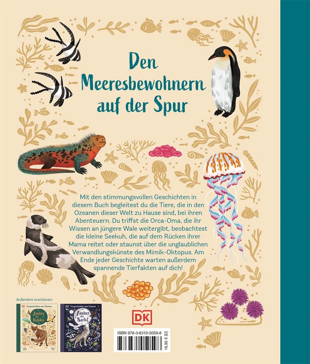 Tiergeschichten zum Träumen. Zauber des Meeres: Stimmungsvolles Vorlesebuch mit spannendem Tierwissen. Für Kinder ab 5 Jahren