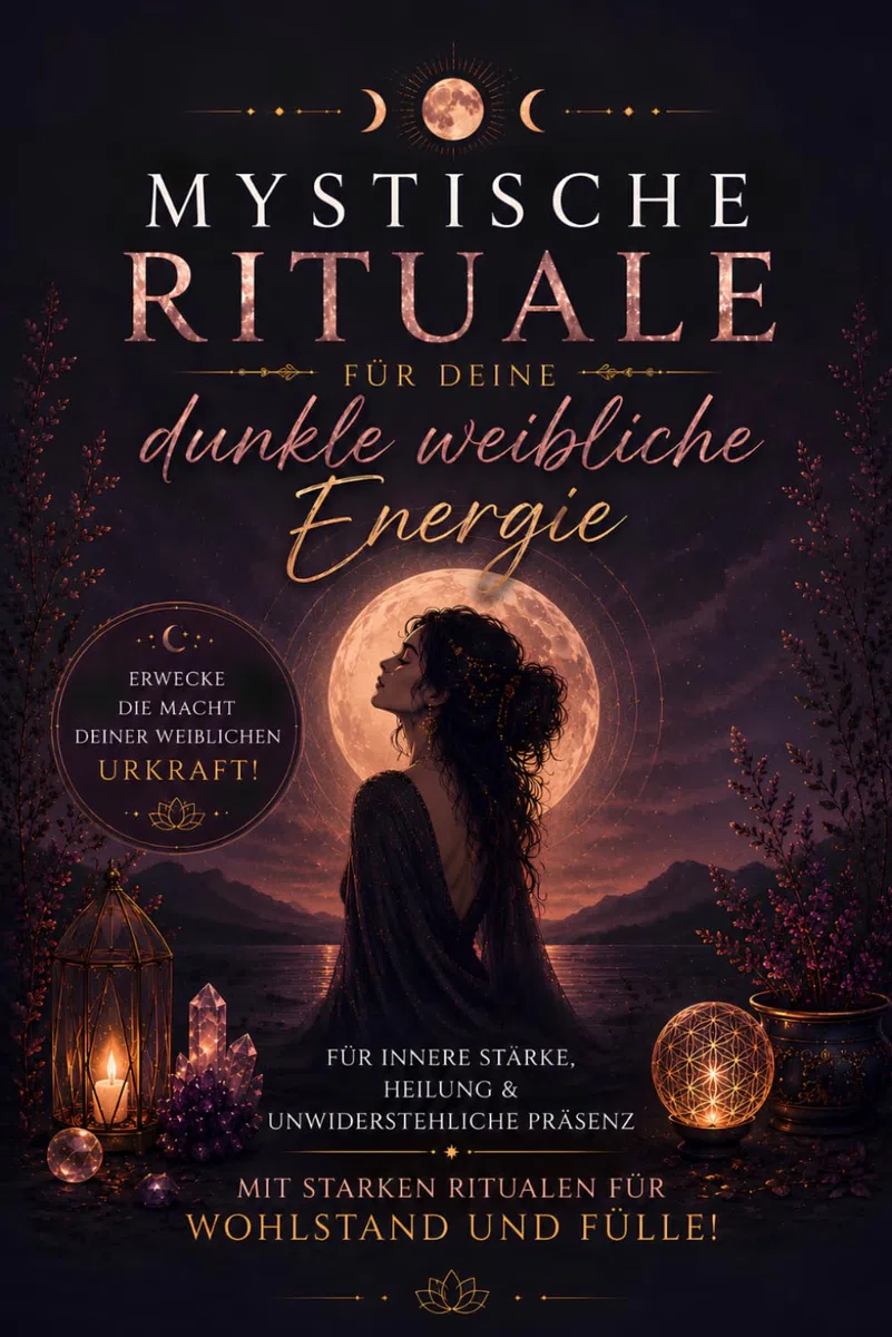 Mystische Rituale für deine dunkle weibliche Energie: Für innere Stärke, Heilung & unwiderstehliche Präsenz. Erwecke die Macht deiner weiblichen Urkraft! Mit starken Ritualen für Wohlstand und Fülle!.