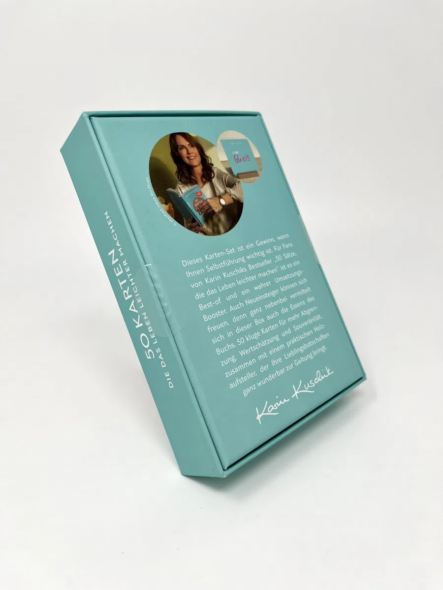 50 Sätze, die das Leben leichter machen - das Kartenset zum Buch: Das Kartenset zum SPIEGEL-Bestseller | Für alle Fans von 50 Sätze, die das Leben leichter machen