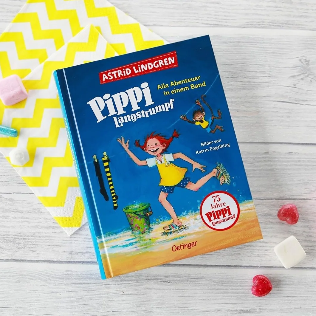 Pippi Langstrumpf. Alle Abenteuer in einem Band: Gesamtausgabe des Kinderbuch-Klassikers zum Vorlesen oder Selbstlesen ab 6 Jahren, modern und farbig illustriert