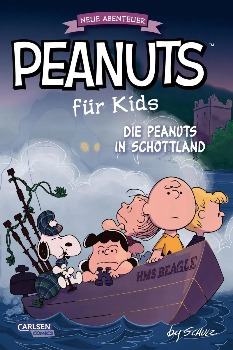 Peanuts für Kids - Neue Abenteuer 4: Die Peanuts in Schottland: Lange und kurze Peanuts-Geschichten für junge Leser*innen (4)