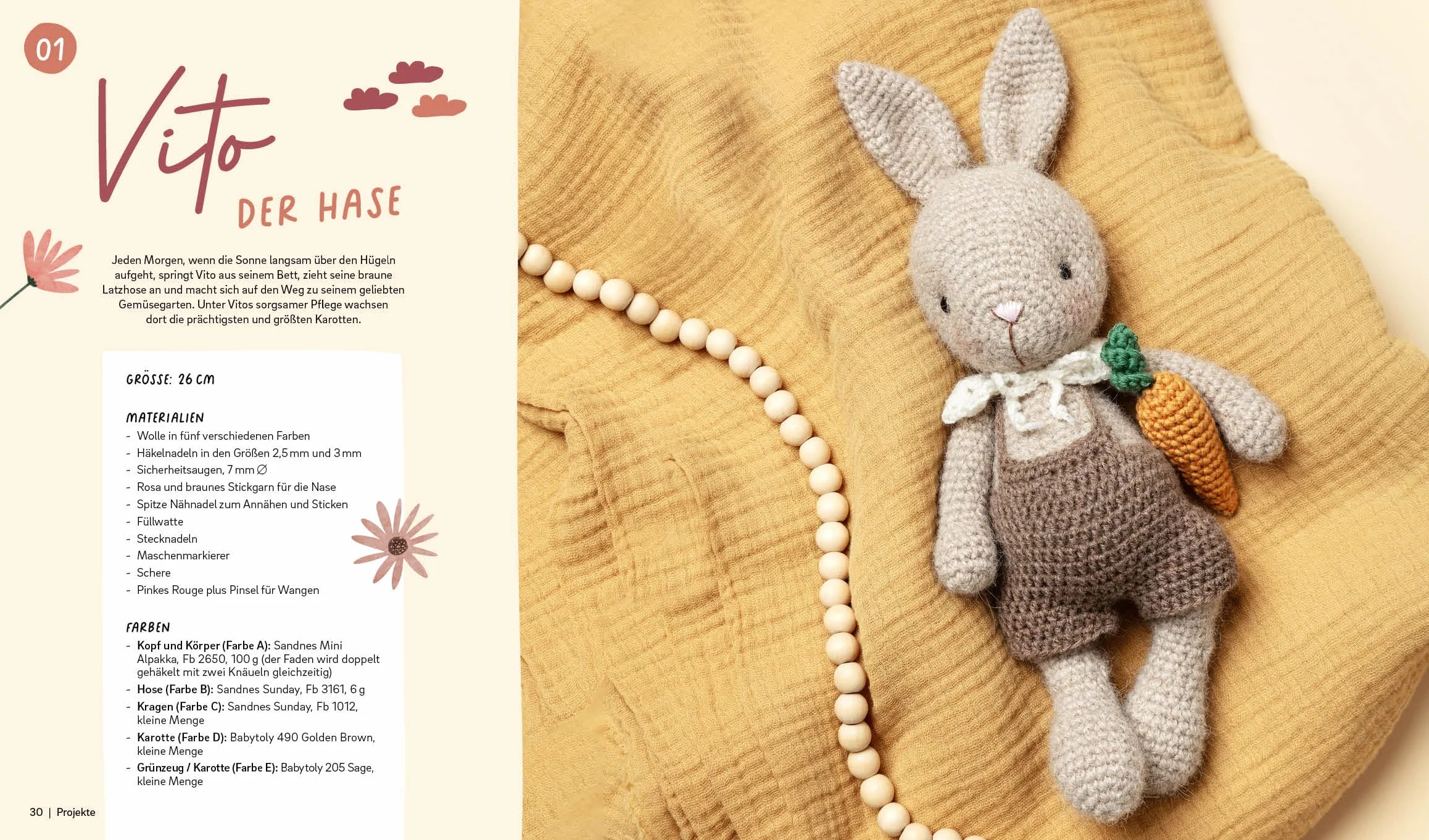 Lulu loves the moon – das Häkelbuch: Löwe, Reh, Igel und noch mehr traumhaft süße Amigurumis im Vintagestil häkeln