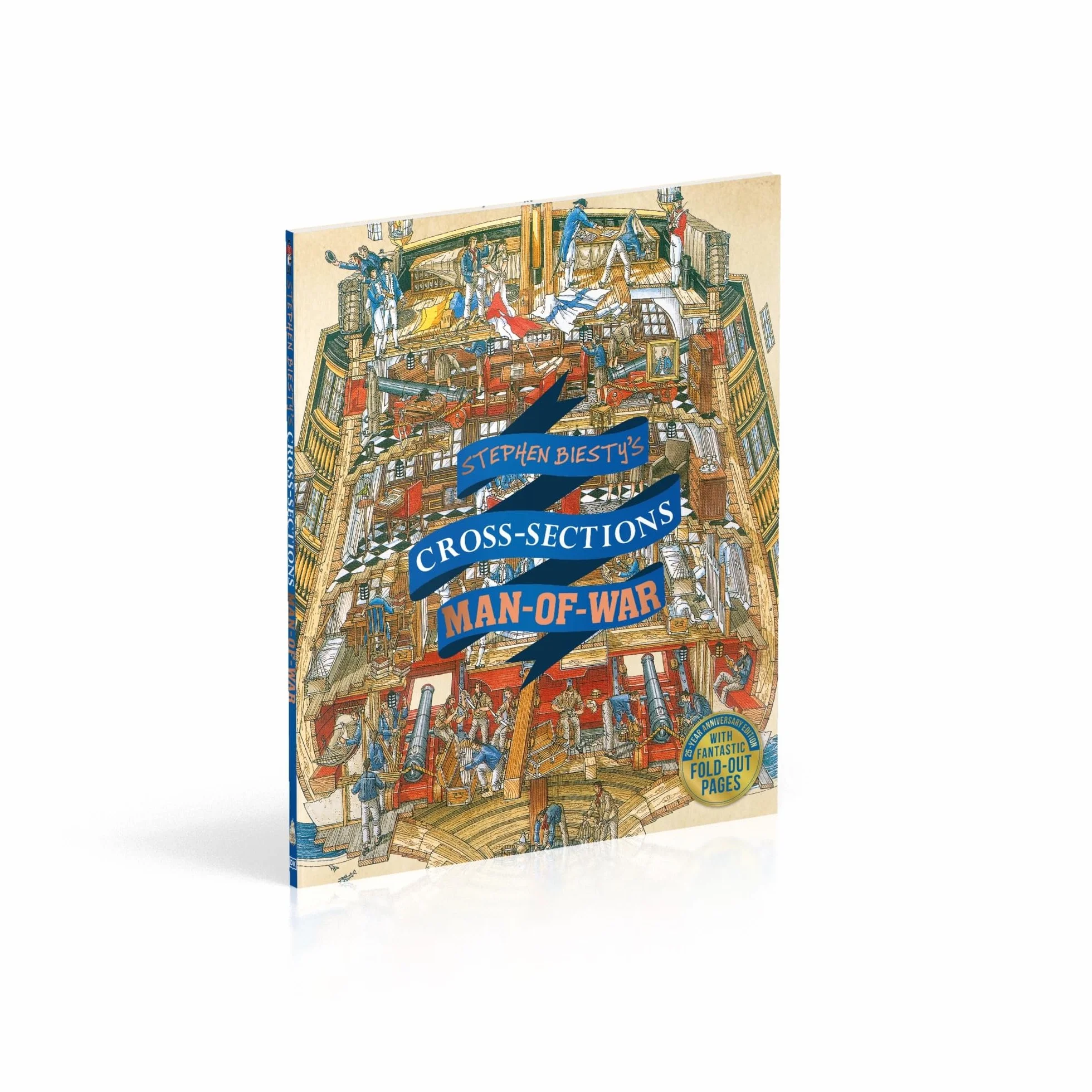 Stephen Biesty's Cross-Sections Man-of-War (DK Stephen Biesty Cross-Sections)