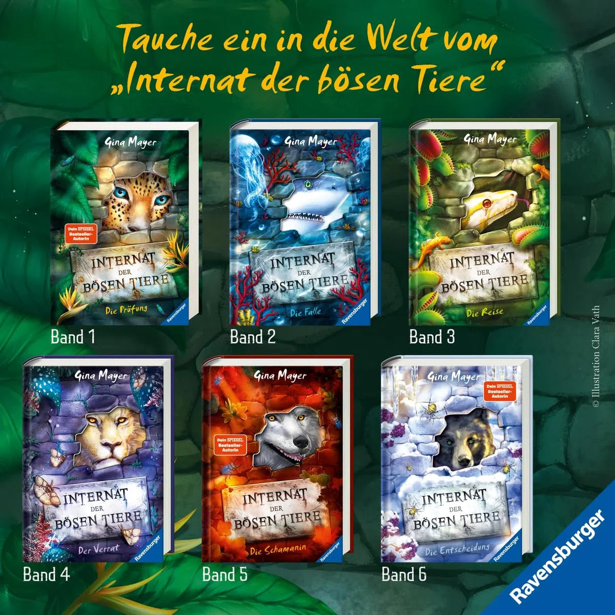 Internat der bösen Tiere, Band 5: Die Schamanin (Bestseller-Tier-Fantasy ab 10 Jahre) (Internat der bösen Tiere, 5)