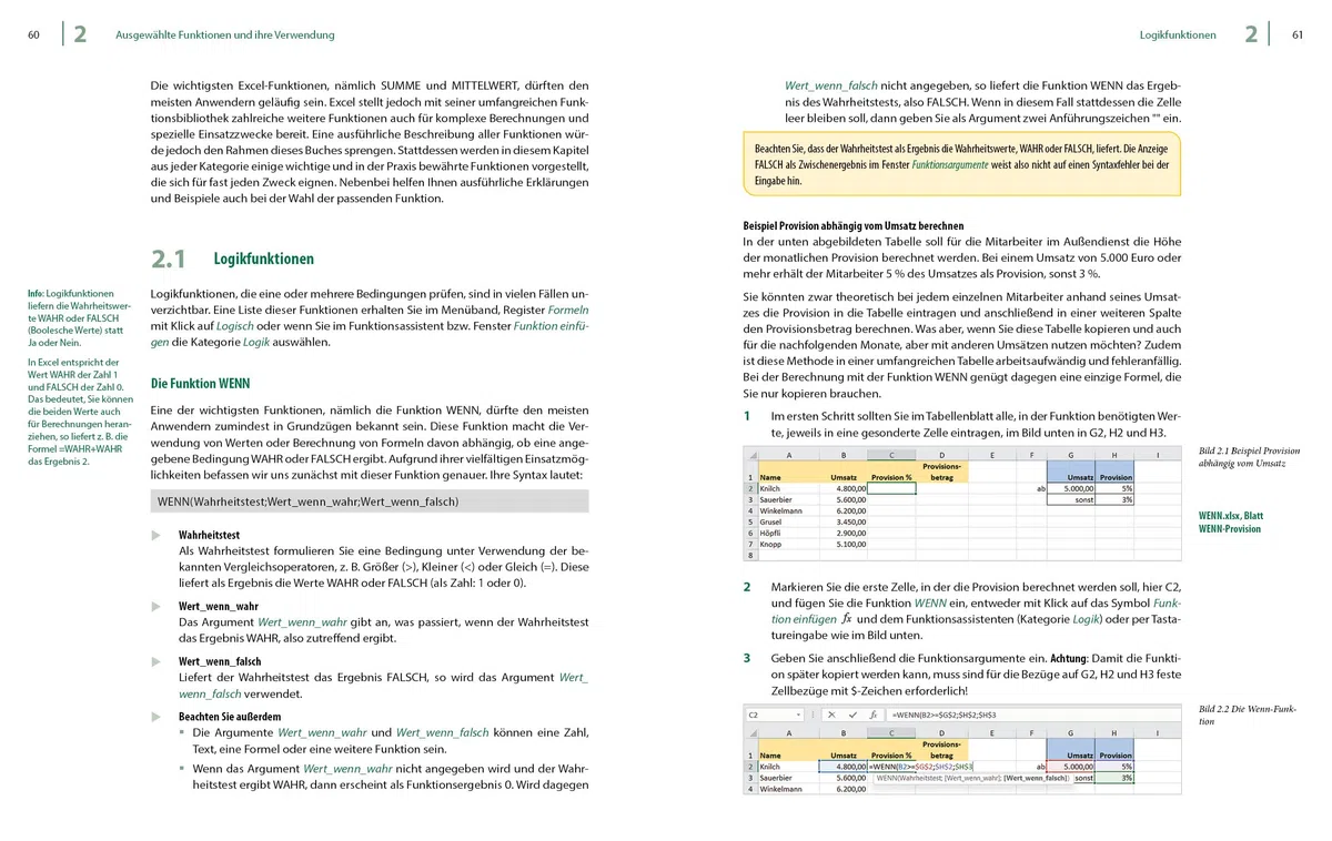 Excel 2021 - Stufe 2: Aufbauwissen: Das umfassende Lernbuch für Fortgeschrittene! Auch für die Version 365 geeignet!