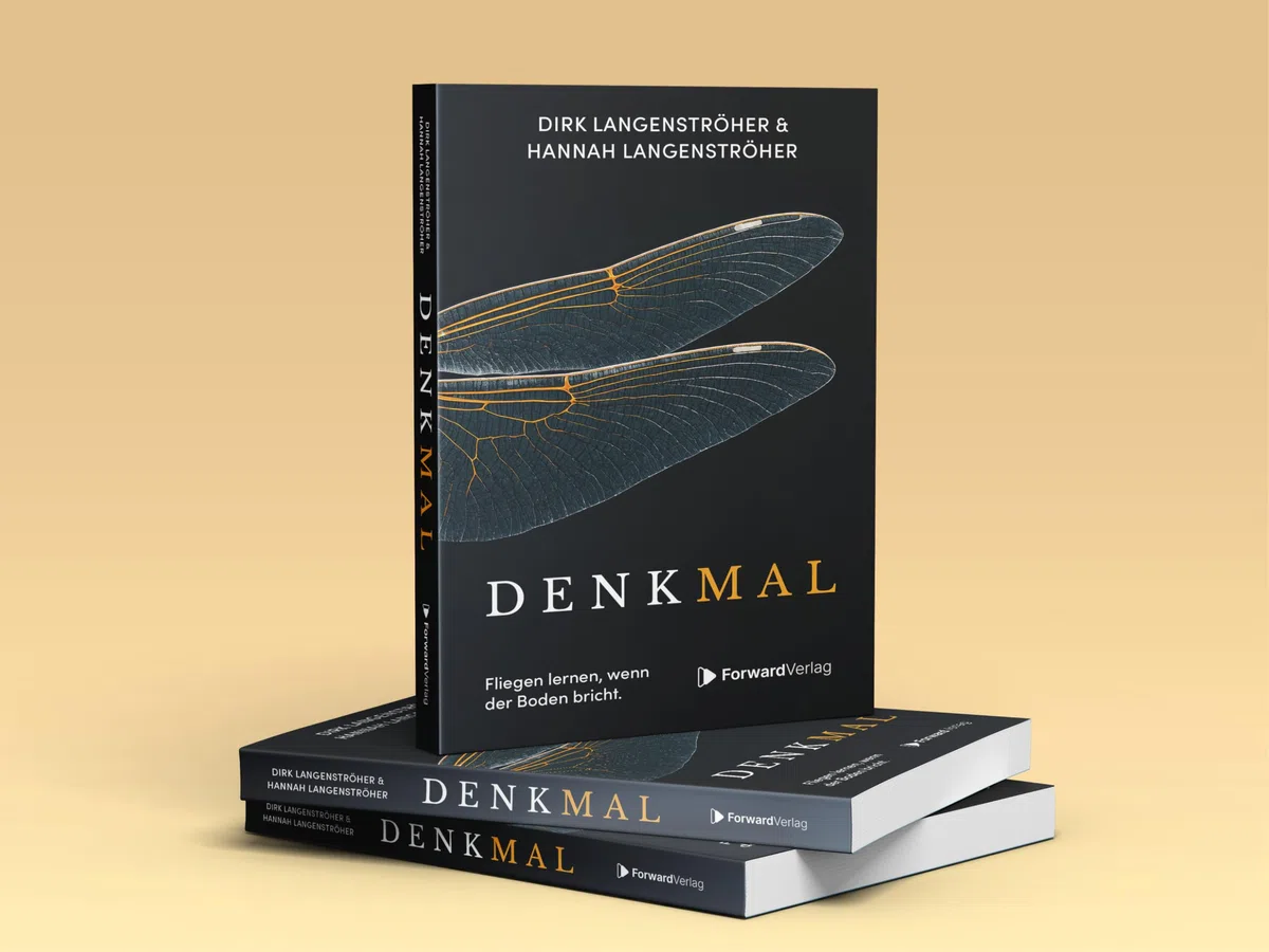 Denkmal: Fliegen lernen, wenn der Boden bricht.