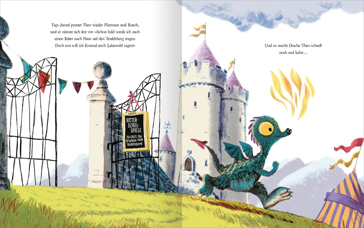 Ritter und Drachen haben gut lachen: Eine Freundschaftsgeschichte | Lustig gereimtes Bilderbuch über Freundschaft, Vorurteile und Anderssein | ... | Rittergeschichten & Drachen-Abenteuer