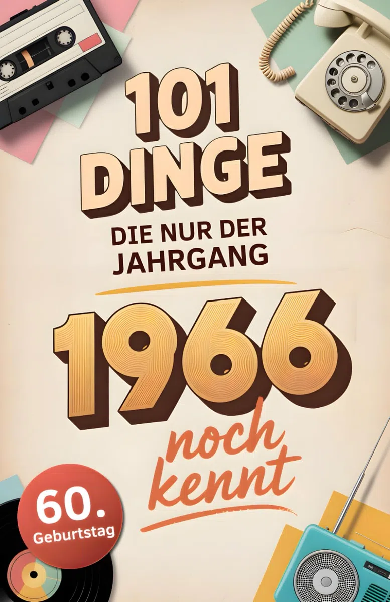 101 Dinge, die nur der Jahrgang 1966 noch kennt: Eine Zeitreise in dein Geburtsjahr – Das besondere Geschenk zum Geburtstag