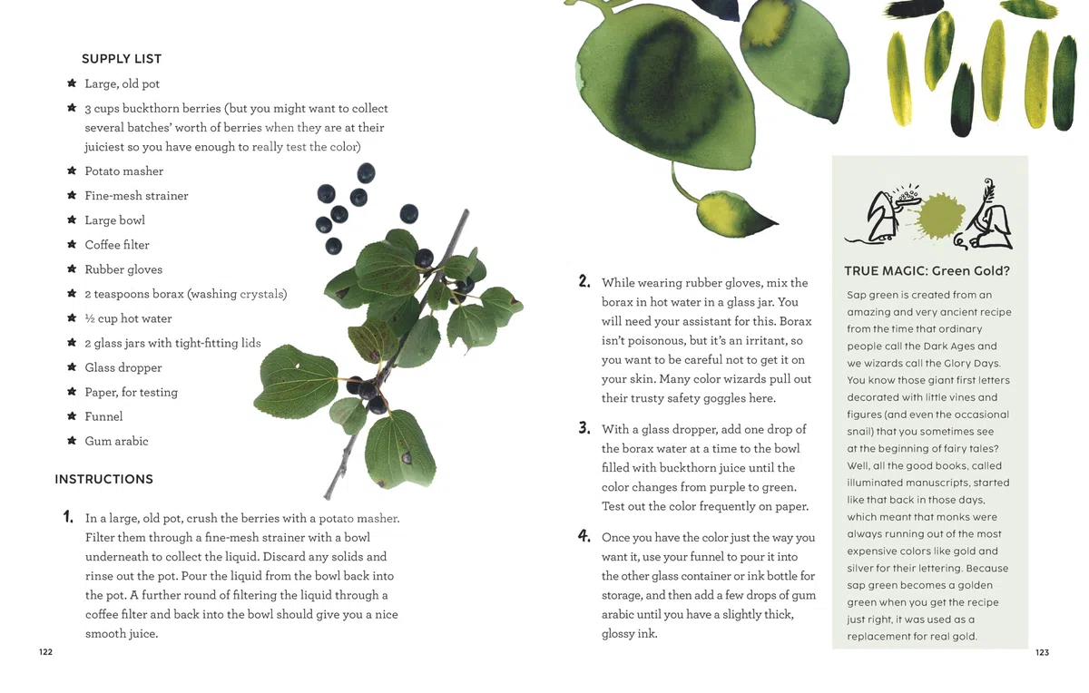 How to Be a Color Wizard: Forage and Experiment with Natural Art Making
