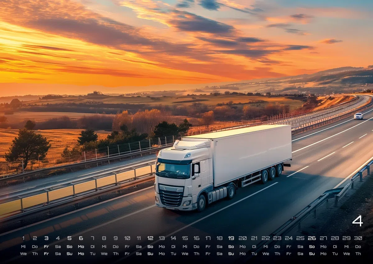Trucks - Könige der Straße - LKW - 2026 - Kalender DIN A3: Der Wandkalender mit den besten LKW's auf unseren Straßen für das Jahr 2026 im Format DIN A3 (ca. 42 x 30 cm)!