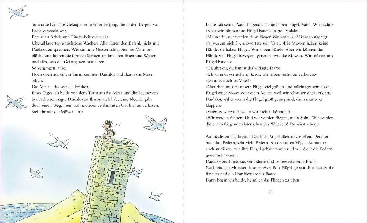 Griechische Sagen für Kinder: Klassische griechische Sagen spannend und humorvoll nacherzählt von Dimiter Inkiow für Kinder ab 5 Jahren (Griechische Mythologie für Kinder)