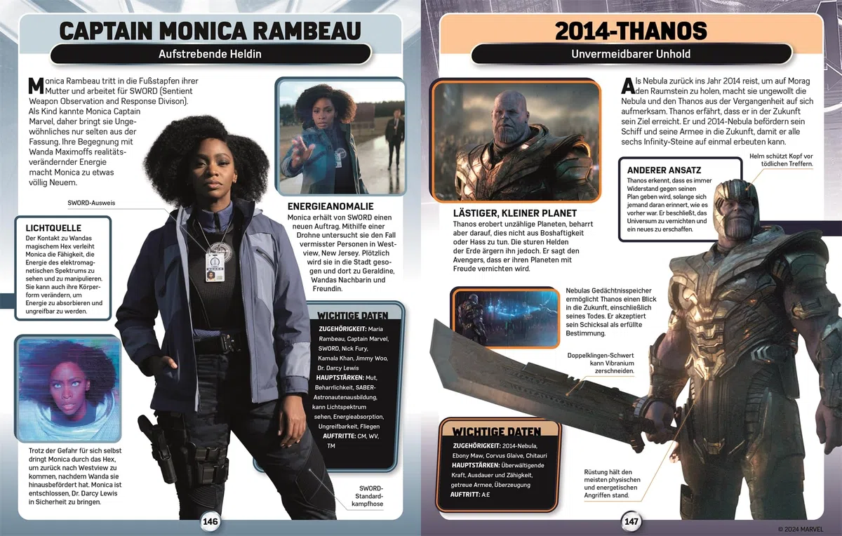 MARVEL Studios Lexikon der Superhelden: Erweiterte Neuausgabe. Die wichtigsten MCU Charaktere im Porträt. Für alle Marvel Fans und Kinder ab 8 Jahren