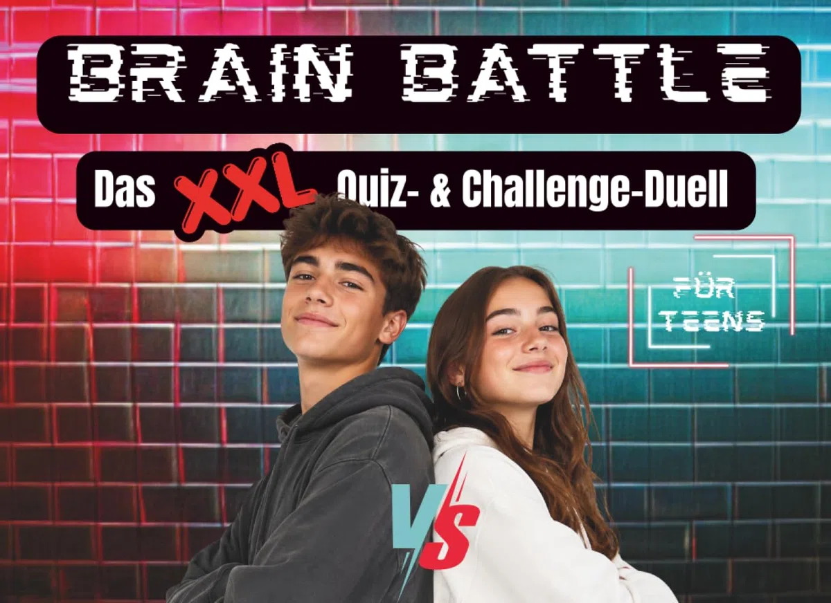 Brain Battle: Das XXL Quiz- & Challenge-Duell für Teens