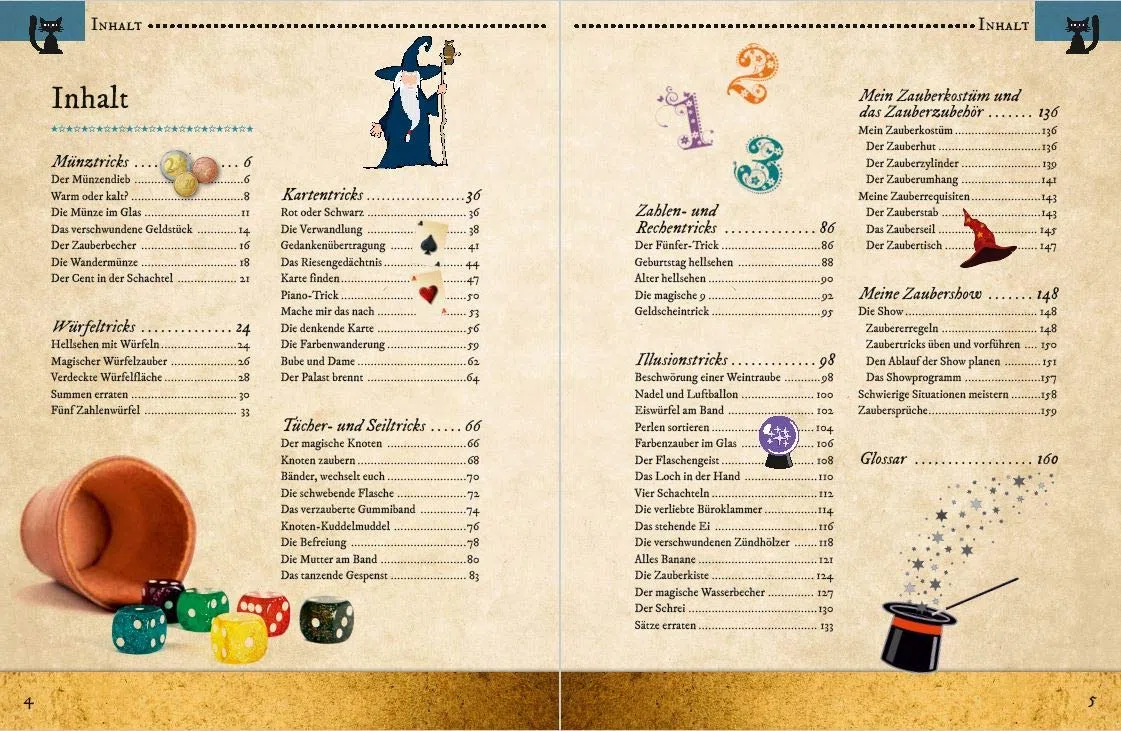 Abrakadabra, dreimal schwarzer Kater: Das 1 x 1 der Zauberei
