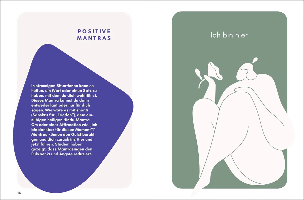 Das Glück liegt im Jetzt: Inspirationen für mehr Achtsamkeit und innere Balance | Einfache Tipps und Impulse für ein bewusstes Leben | Mit vielen Illustrationen, Texten & Zitaten
