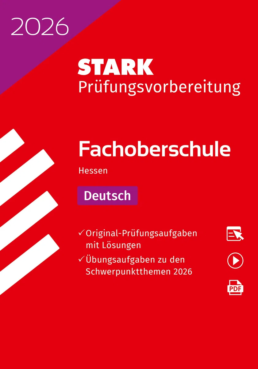 STARK Deutsch - Abschlussprüfung FOS 2026 Hessen - Prüfungsvorbereitung (Abitur-Prüfungen)