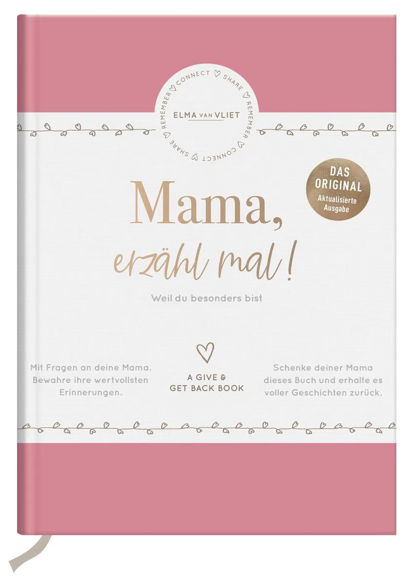 Mama, erzähl mal! | Elma van Vliet: Weil du besonders bist | Das Original. Ein persönliches Geschenk für die Mutter zum Muttertag, Geburtstag oder einfach so (Erzähl mal!-Reihe von Elma van Vliet)