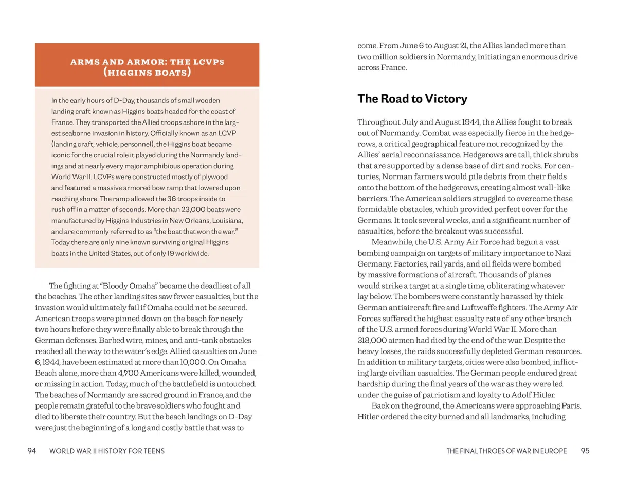 World War II History for Teens: Understanding the Major Battles, Military Strategy, and Arc of War