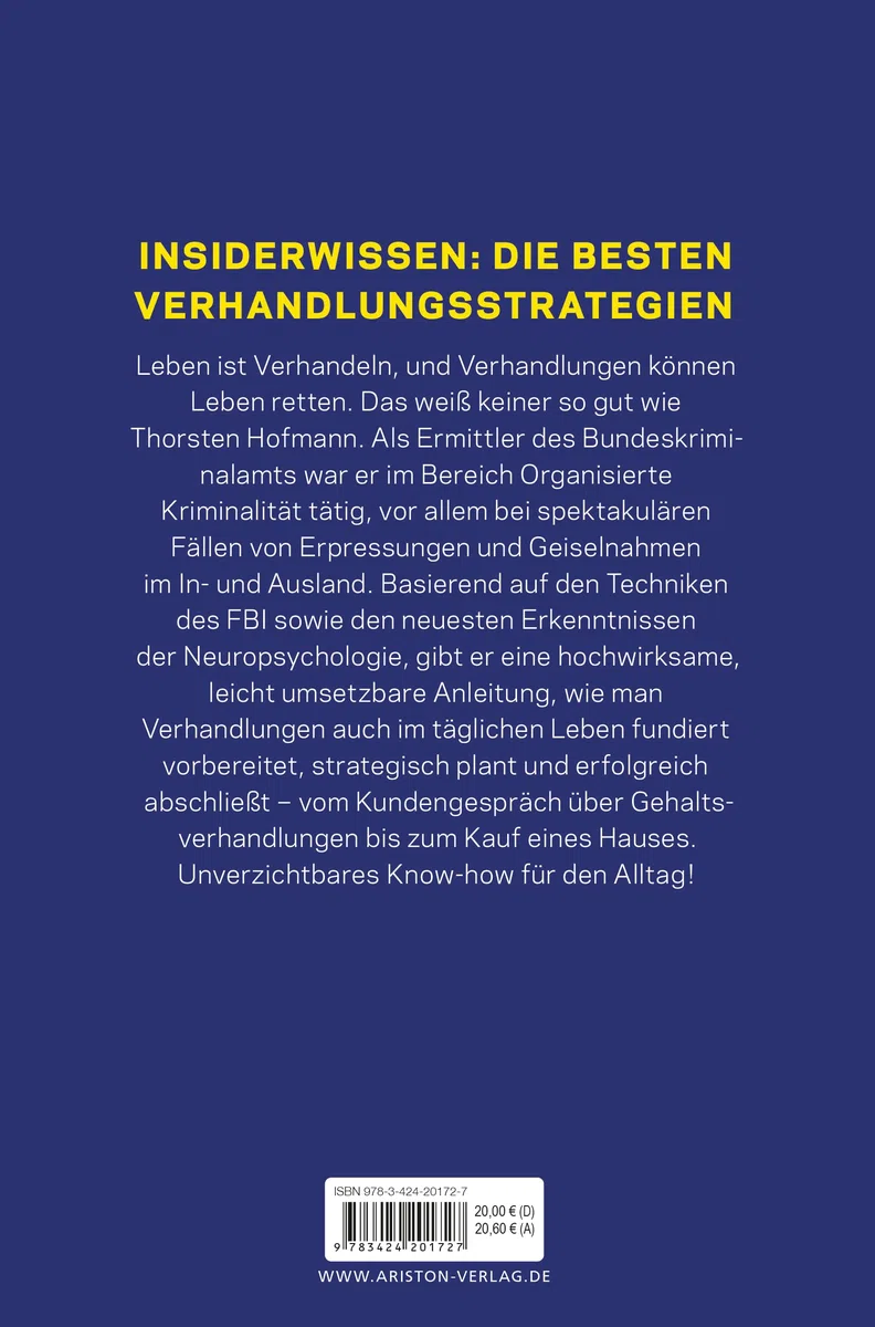 Das FBI-Prinzip: Verhandlungstaktiken für Gewinner