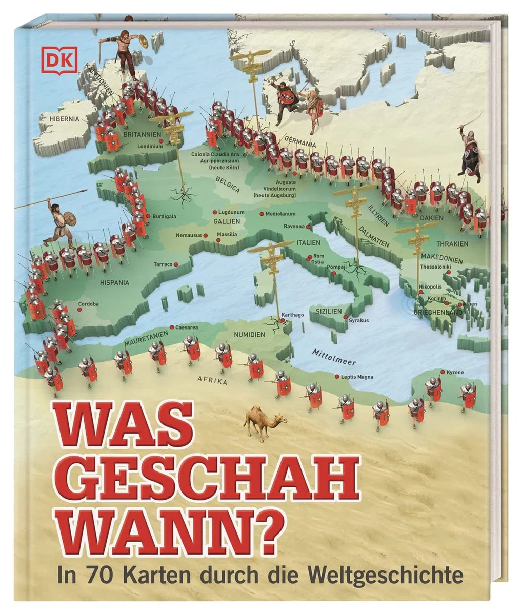 Was geschah wann?: In 70 Karten durch die Weltgeschichte. Eine faszinierende Zeitreise von der Antike über das Mittelalter bis zur Gegenwart. Für Kinder ab 10 Jahren (Wo in aller Welt?)