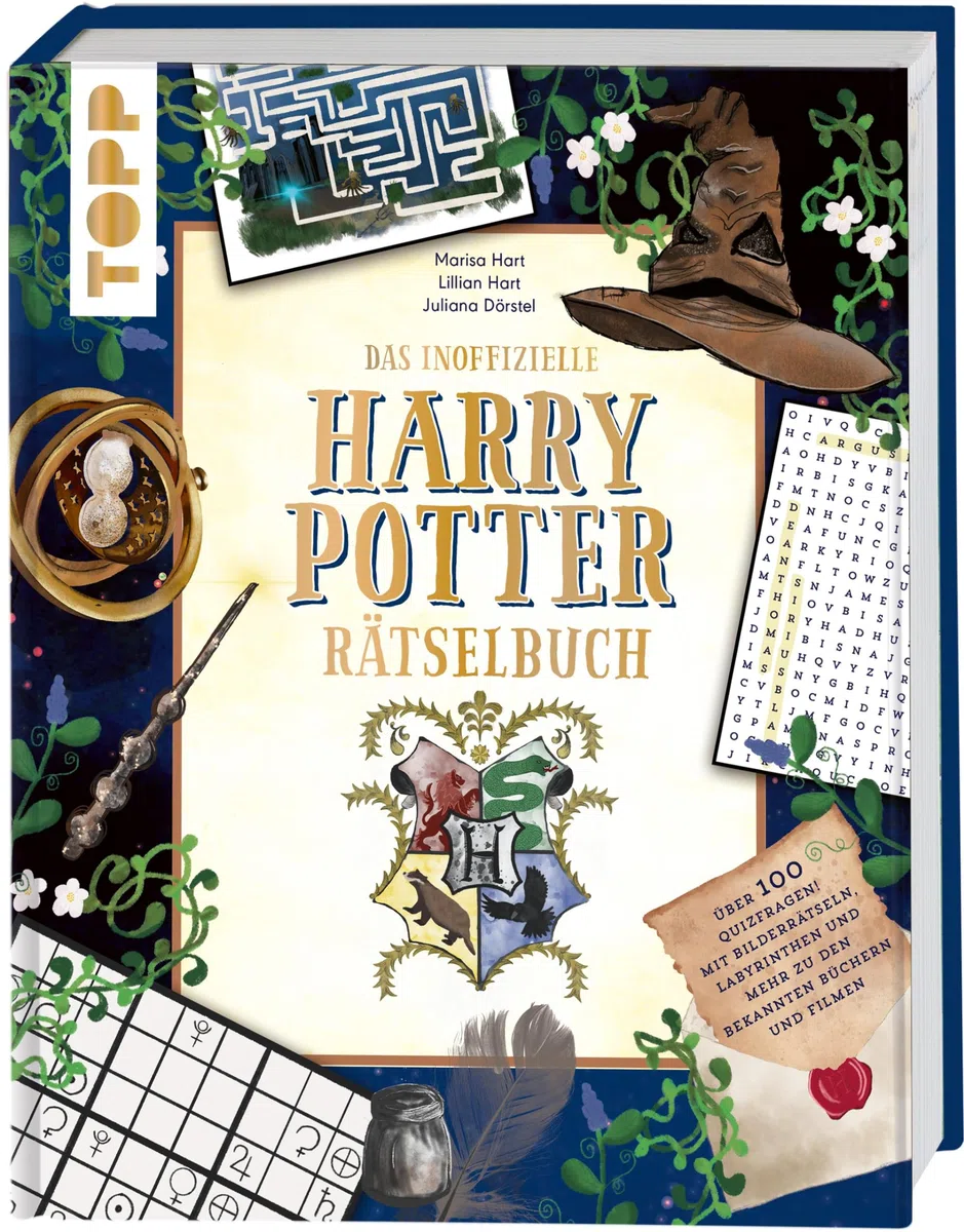 Das inoffizielle Rätselbuch für Potter-Fans. Über 100 Quizfragen, Bilderrätsel, Labyrinthe und mehr zu den bekannten Büchern und Filmen: Das neue Buch ... Hart und Tochter Lillian (Harry Potter)