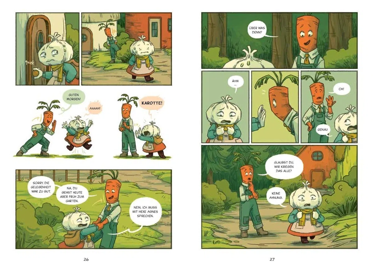 Knobi und die Hexe: Comic für Kinder