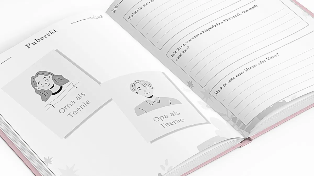 Oma & Opa, erzählt mal aus eurem Leben: Liebevolles Buch zum Ausfüllen "Opa, Oma erzähl mal!"