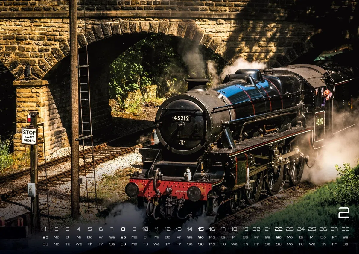 Eisenbahn - faszinierende Bahnwelt - 2026 - Kalender DIN A3: Der Wandkalender mit den schönsten Motiven für alle Eisenbahn-Romantiker für das Jahr 2026 im Format DIN A3 (ca. 42 x 30 cm)!