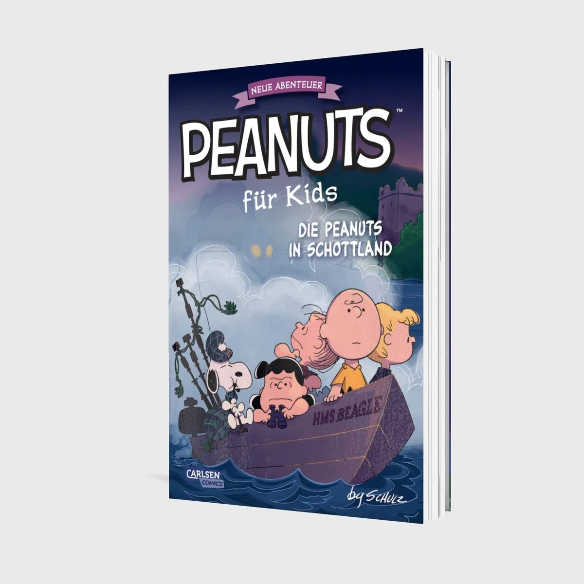 Peanuts für Kids - Neue Abenteuer 4: Die Peanuts in Schottland: Lange und kurze Peanuts-Geschichten für junge Leser*innen (4)