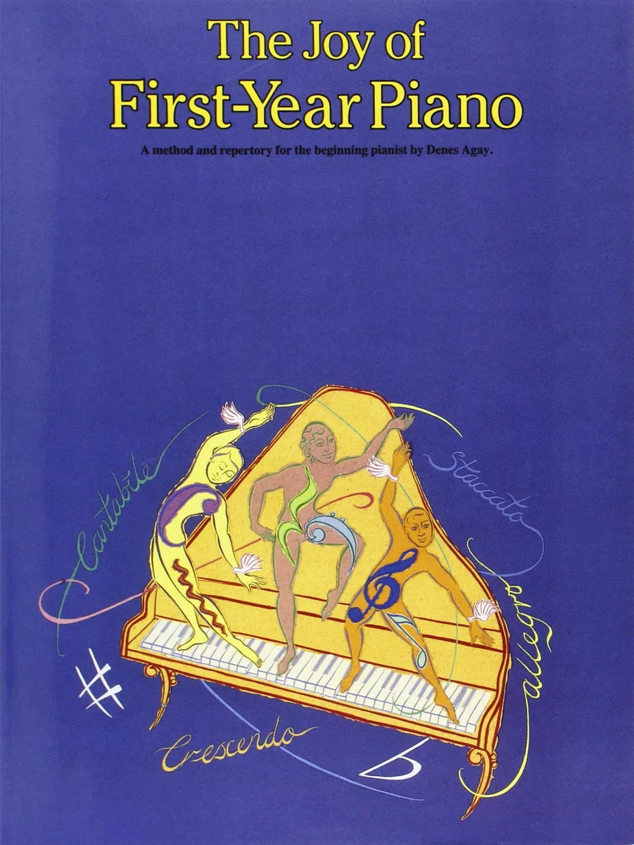 Joy Of First Year Piano -For Piano-: Noten für Klavier (Music): a method and repertory for the beginning pianist (The joy books)