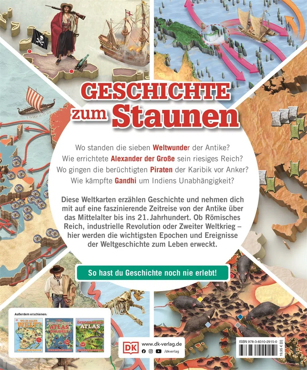 Was geschah wann?: In 70 Karten durch die Weltgeschichte. Eine faszinierende Zeitreise von der Antike über das Mittelalter bis zur Gegenwart. Für Kinder ab 10 Jahren (Wo in aller Welt?)