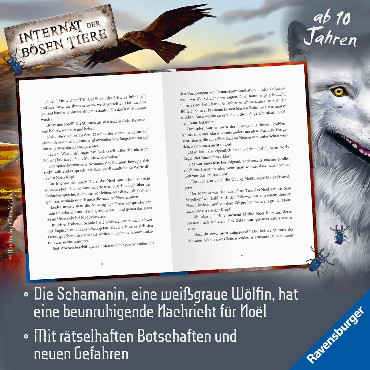 Internat der bösen Tiere, Band 5: Die Schamanin (Bestseller-Tier-Fantasy ab 10 Jahre) (Internat der bösen Tiere, 5)