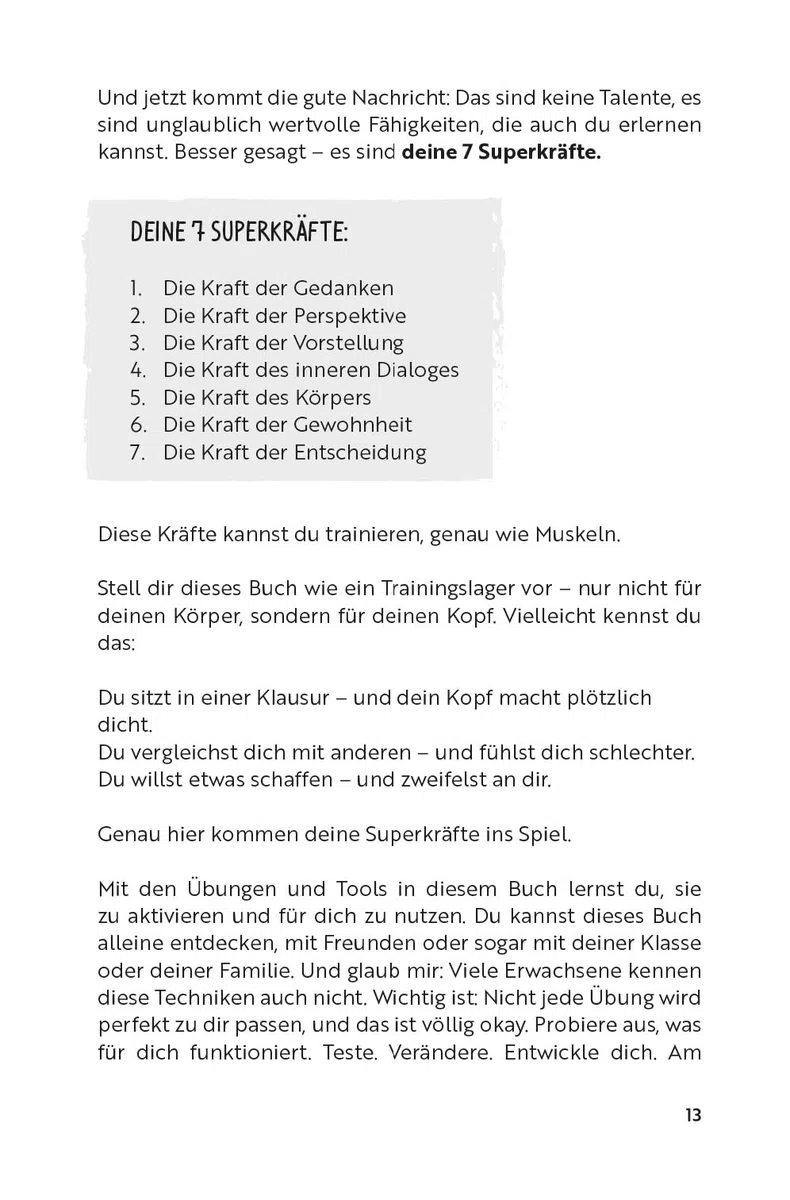 Das wertvollste Teenager-Buch für Mädchen & Jungs ab 13 | Cool im Kopf - Stark im Leben | Tools aus dem Spitzensport für Stressabbau, mentale Stärke, Selbstbewusstsein & Fokus