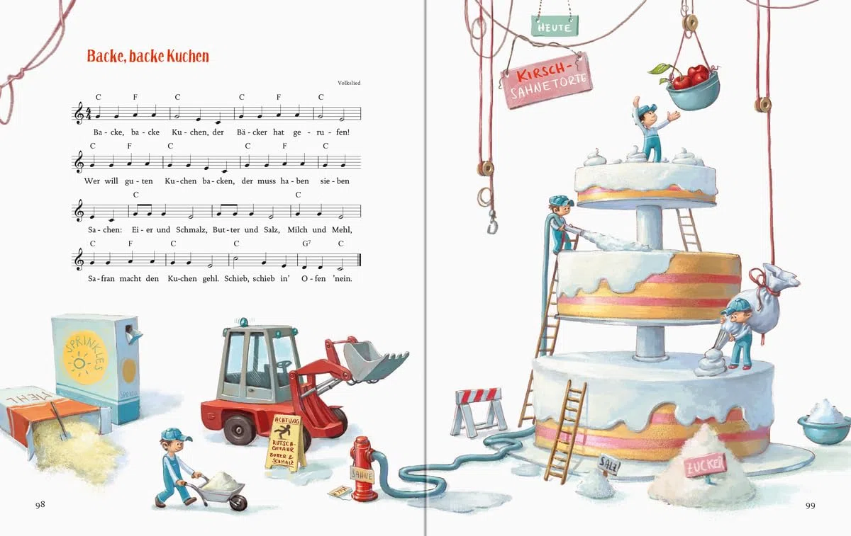 Das große Ravensburger Liederbuch - Kinderliederbuch mit 90 der bekanntesten Kinderlieder zum Mitsingen und Mitspielen
