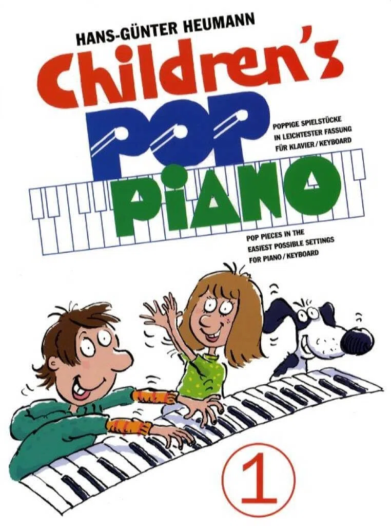 Kinder-Pop-Klavier - Band 1 | Einfaches Klavier-Songbook für Kinder | Piano Noten für Anfänger mit lustigen Melodien und einfachen Arrangements | ... in leichtester Fassung für Klavier/Keyboard