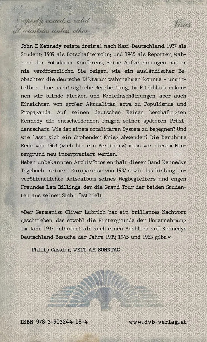 Das geheime Tagebuch: Europa 1937